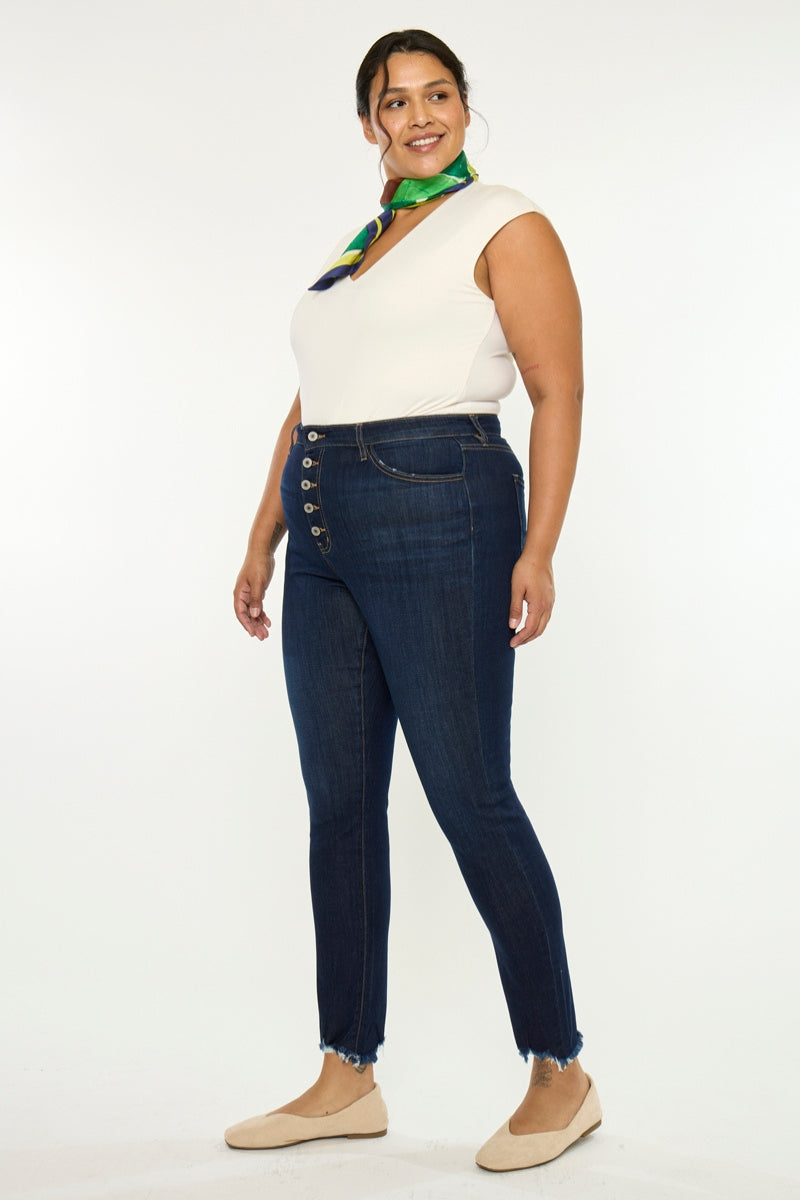 Martha High Rise Super Skinny (Plus Size) - Official Kancan USA