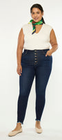 Martha High Rise Super Skinny (Plus Size) - Official Kancan USA