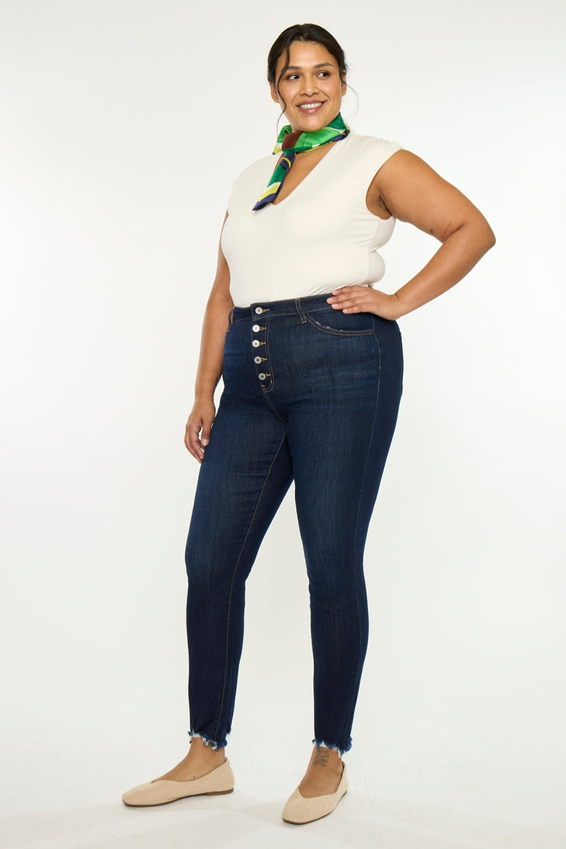 Martha High Rise Super Skinny (Plus Size) - Official Kancan USA