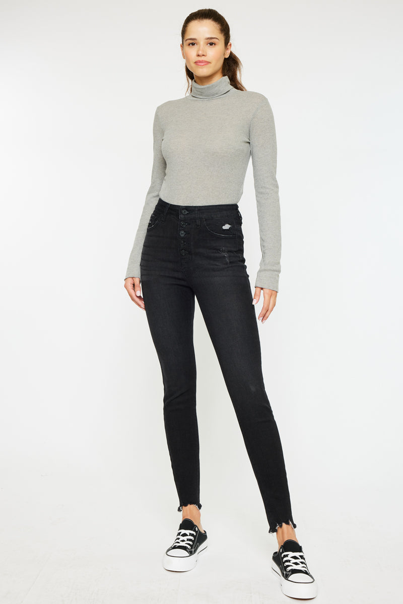 Graison High Rise Super Skinny Jeans - Official Kancan USA