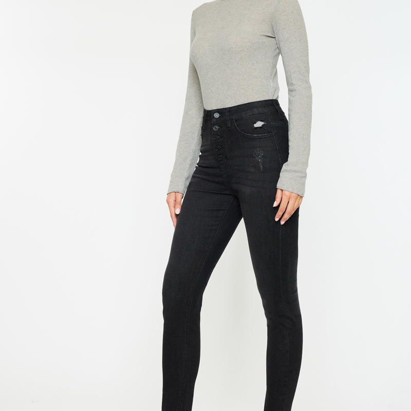 Graison High Rise Super Skinny Jeans - Official Kancan USA