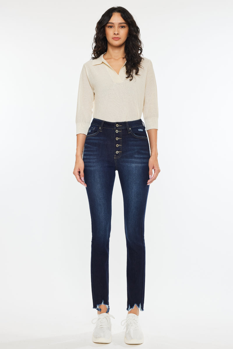Greyson High Rise Super Skinny Jeans - Official Kancan USA