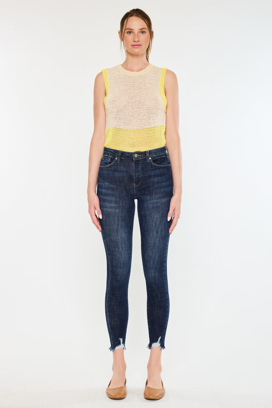 Esther High Rise Ankle Skinny Jeans