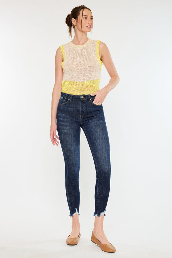 Esther High Rise Ankle Skinny Jeans
