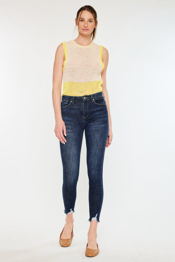Esther High Rise Ankle Skinny Jeans