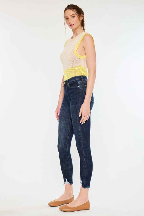 Esther High Rise Ankle Skinny Jeans