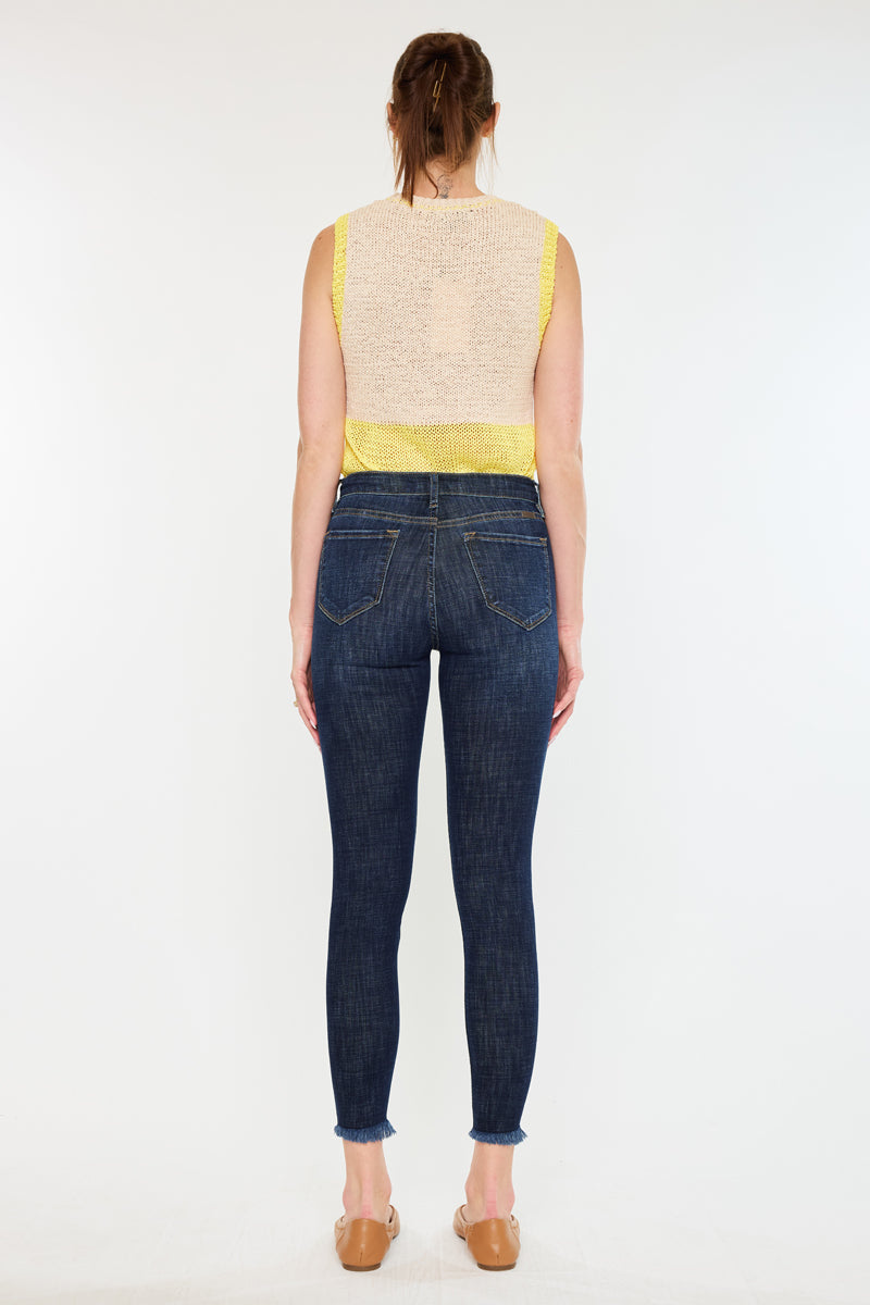 Esther High Rise Ankle Skinny Jeans - Official Kancan USA
