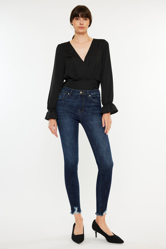 Esther High Rise Ankle Skinny Jeans - Official Kancan USA