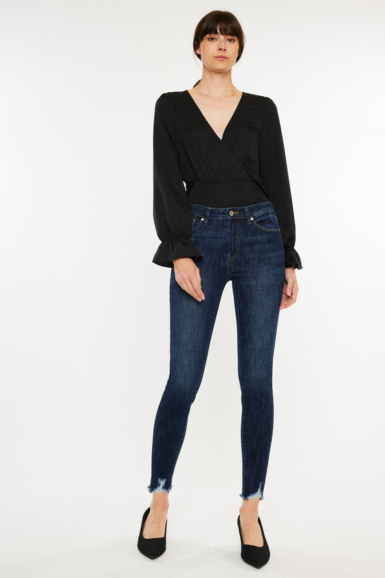 Esther High Rise Ankle Skinny Jeans - Official Kancan USA