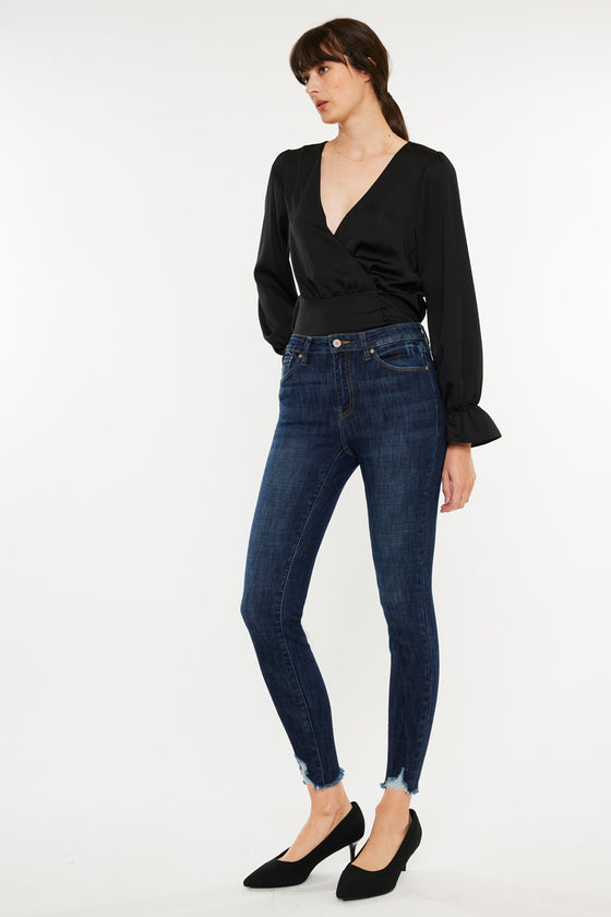 Esther High Rise Ankle Skinny Jeans - Official Kancan USA