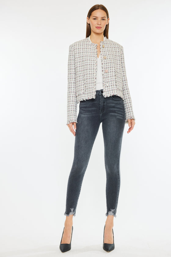 Esther High Rise Ankle Skinny Jeans - Official Kancan USA