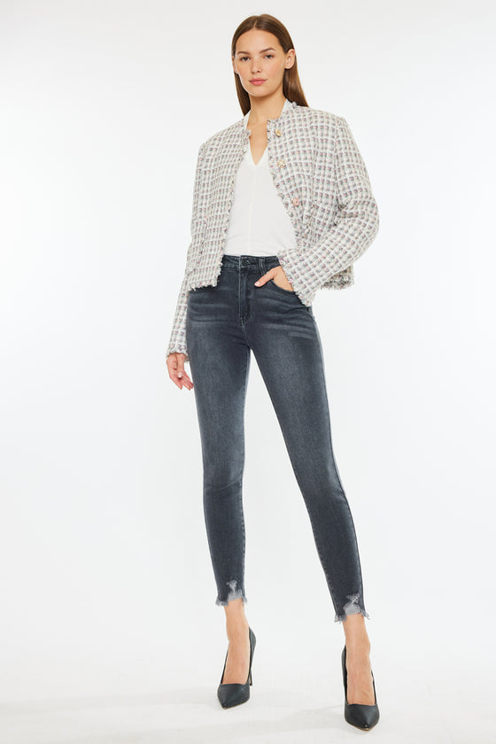 Esther High Rise Ankle Skinny Jeans - Official Kancan USA
