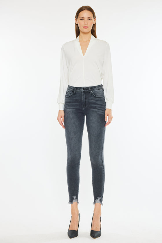 Esther High Rise Ankle Skinny Jeans - Official Kancan USA
