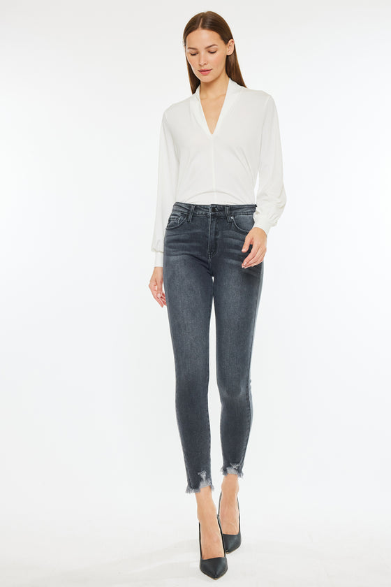 Esther High Rise Ankle Skinny Jeans - Official Kancan USA