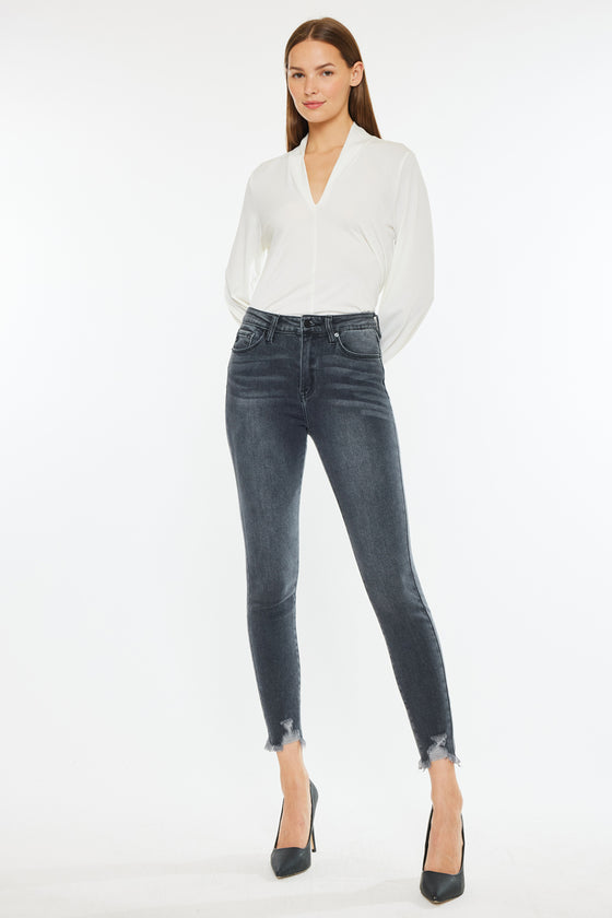 Esther High Rise Ankle Skinny Jeans - Official Kancan USA