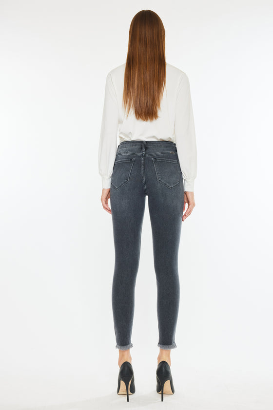 Esther High Rise Ankle Skinny Jeans - Official Kancan USA