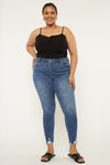 Marly High Rise Ankle Skinny (Plus Size) - Official Kancan USA