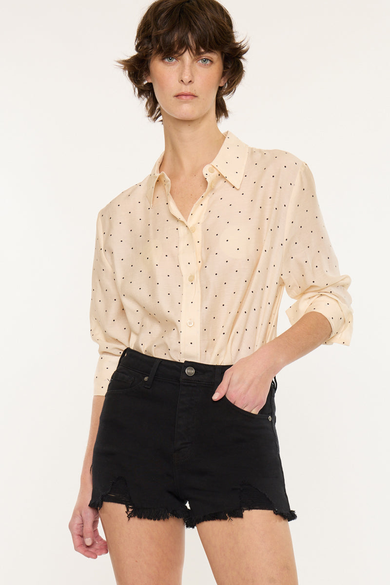 Lorena High Rise Shorts - Official Kancan USA