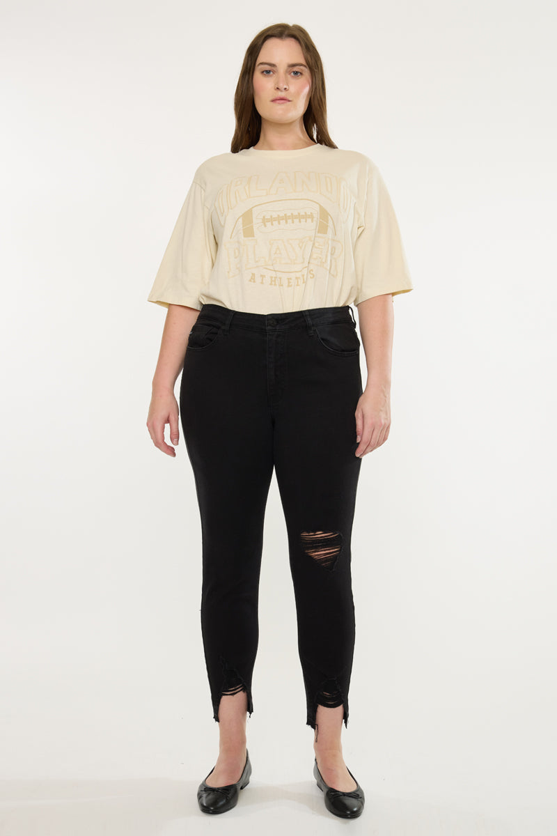 Pierson High Rise Ankle Skinny Jeans (Plus Size)