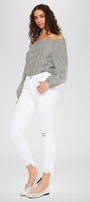 Kendra High Rise Ankle Skinny Jeans - Official Kancan USA
