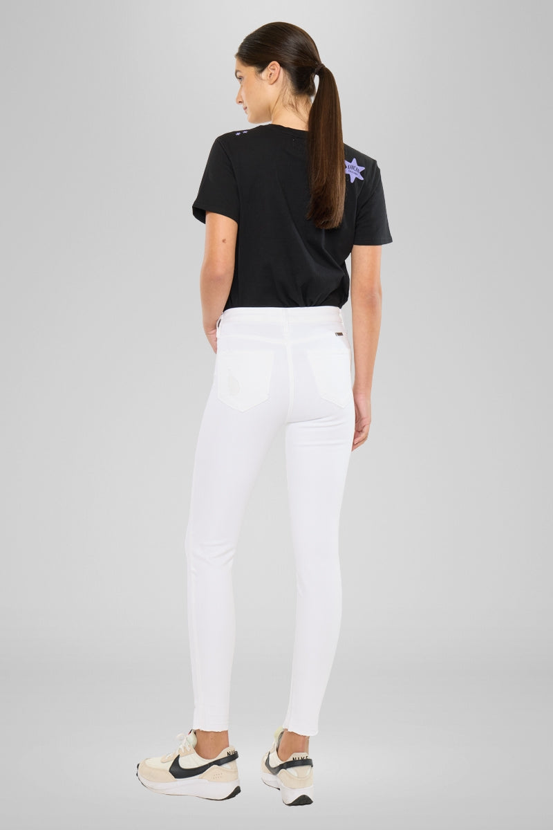 Kendra High Rise Ankle Skinny Jeans