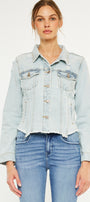 Bianca Distressed Denim Jacket - Official Kancan USA