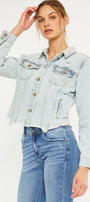 Bianca Distressed Denim Jacket - Official Kancan USA