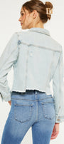 Bianca Distressed Denim Jacket - Official Kancan USA