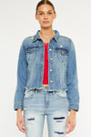 Bianca Distressed Denim Jacket