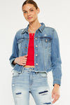 Bianca Distressed Denim Jacket