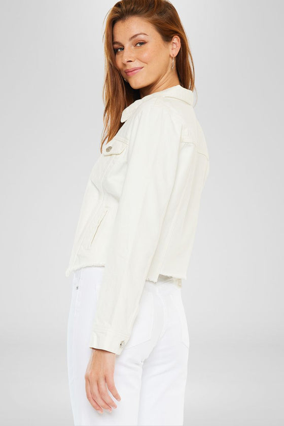 Bianca Distressed Denim Jacket - Official Kancan USA
