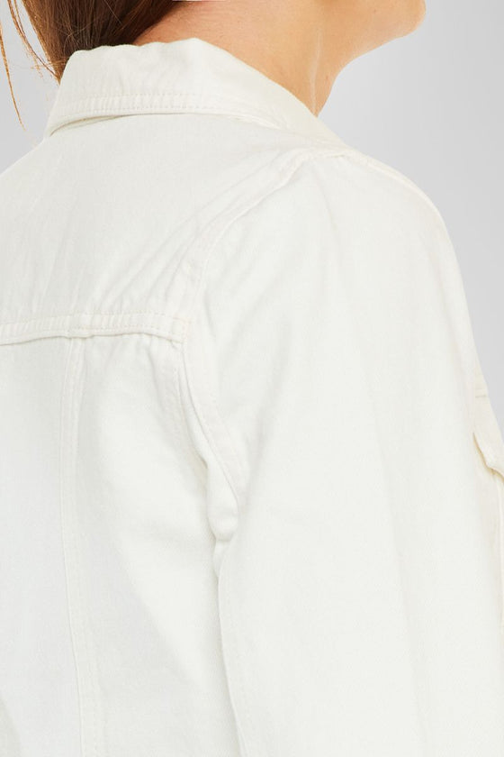 Bianca Distressed Denim Jacket - Official Kancan USA