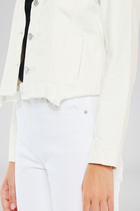 Bianca Distressed Denim Jacket - Official Kancan USA
