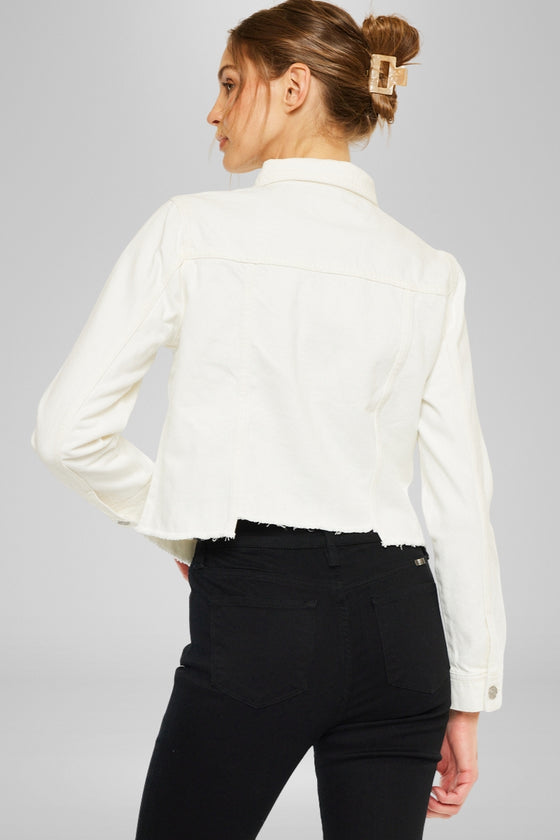 Bianca Distressed Denim Jacket