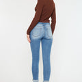 Caroline Mid Rise Ankle Skinny Jeans - Official Kancan USA