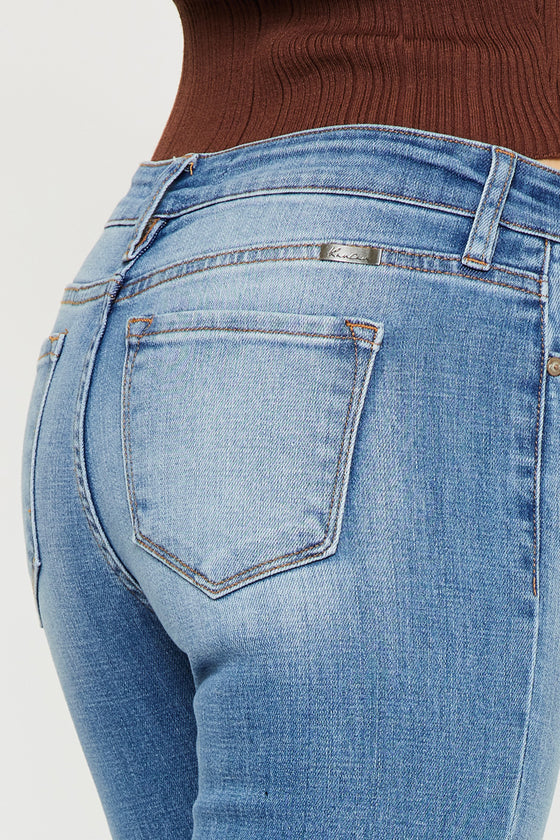 Caroline Mid Rise Ankle Skinny Jeans - Official Kancan USA