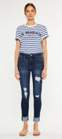 Judith High Rise Ankle Skinny Jeans - Official Kancan USA