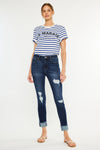 Judith High Rise Ankle Skinny Jeans