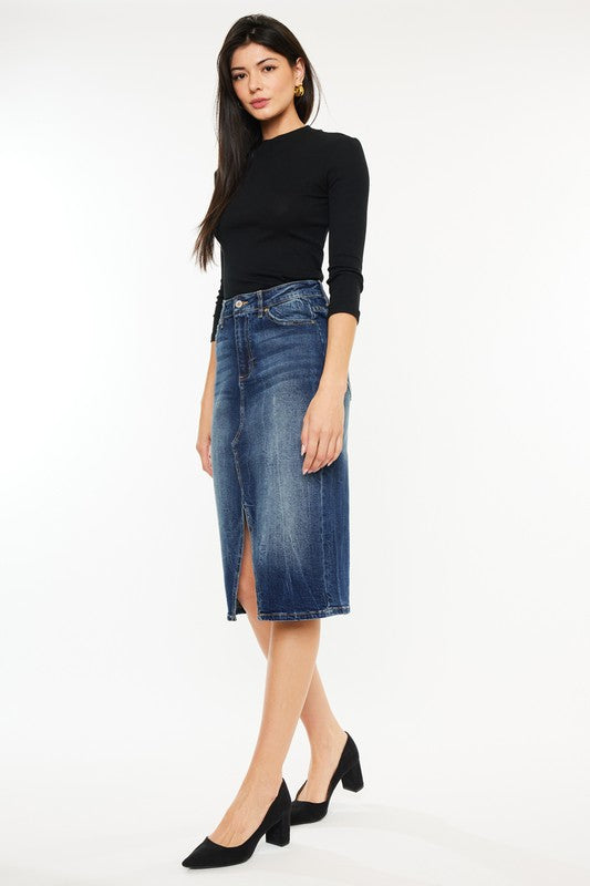 Paloma High Rise Midi Skirt - Official Kancan USA