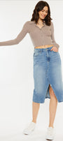 Paloma High Rise Midi Skirt - Official Kancan USA