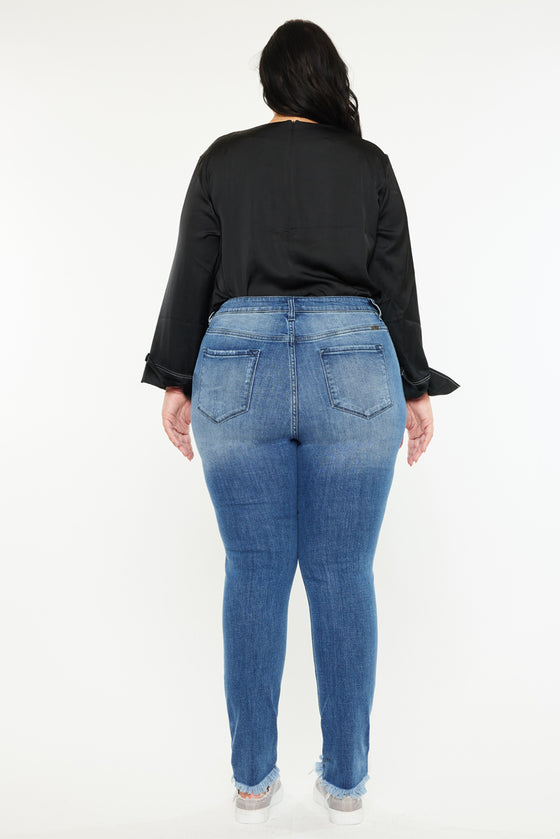 Lynn High Rise Super Skinny Jeans (Plus Size) - Official Kancan USA