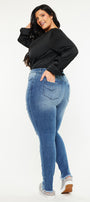 Lynn High Rise Super Skinny Jeans (Plus Size) - Official Kancan USA