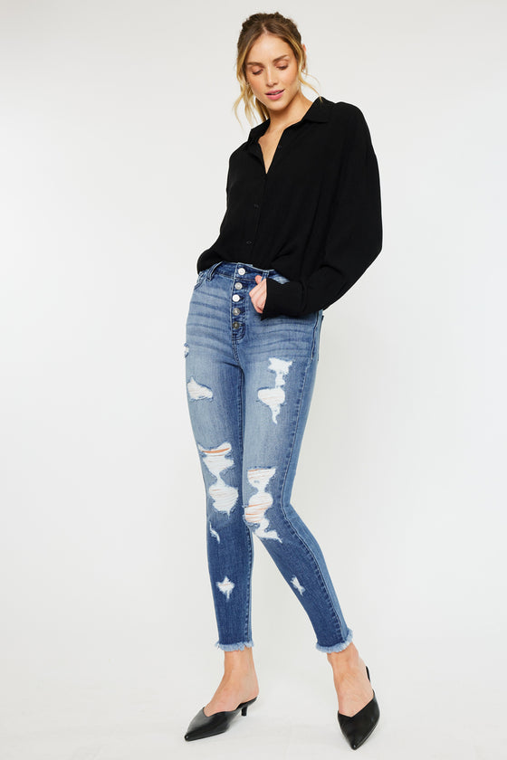 Lola High Rise Super Skinny Jeans
