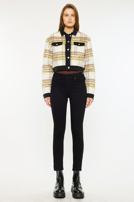 Paige High Rise Ankle Skinny Jeans - Official Kancan USA