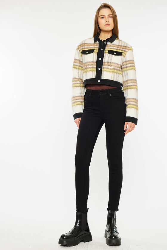Paige High Rise Ankle Skinny Jeans - Official Kancan USA