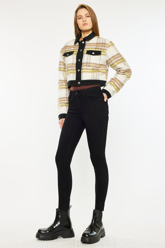 Paige High Rise Ankle Skinny Jeans - Official Kancan USA