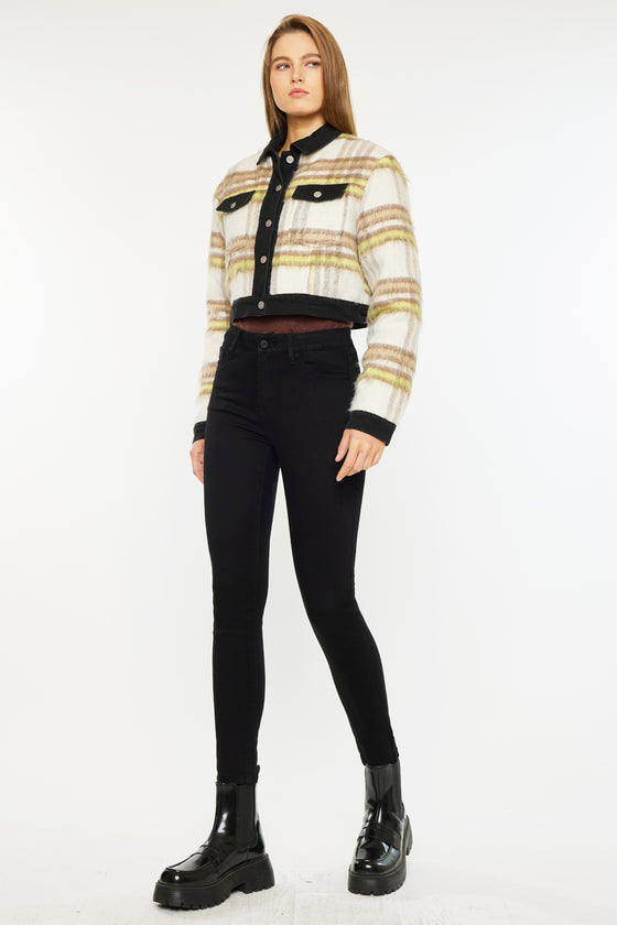 Paige High Rise Ankle Skinny Jeans - Official Kancan USA