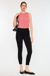 Paige High Rise Ankle Skinny Jeans