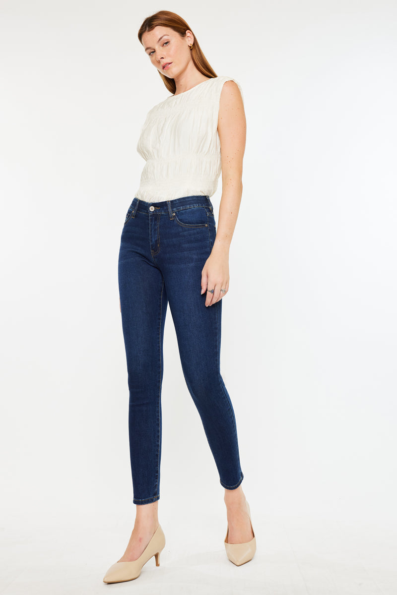 Laurielle High Rise Ankle Skinny Jeans - Official Kancan USA