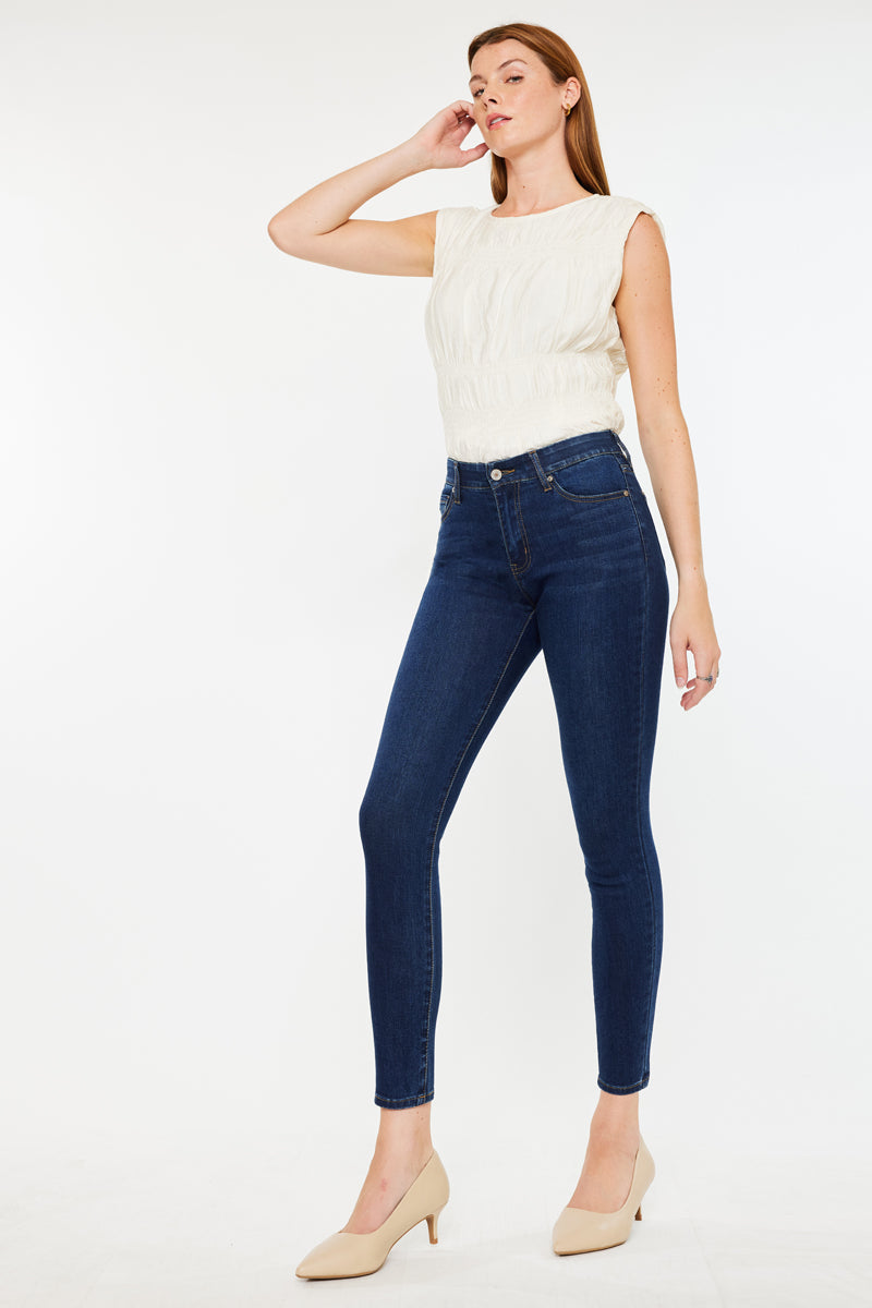 Laurielle High Rise Ankle Skinny Jeans - Official Kancan USA